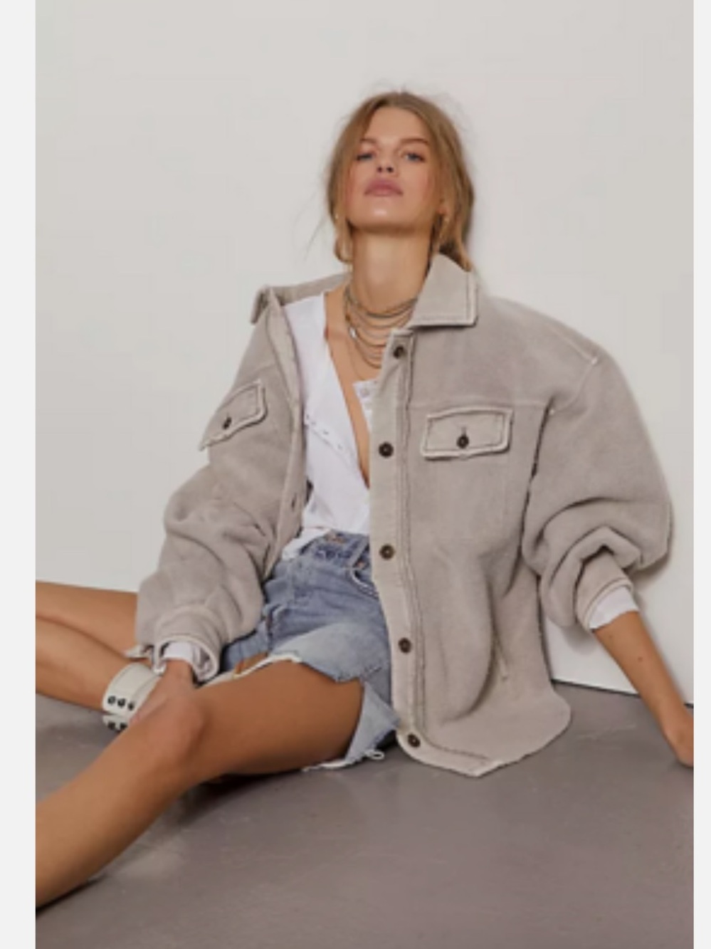 Free people Ruby Jacket size xs oversized